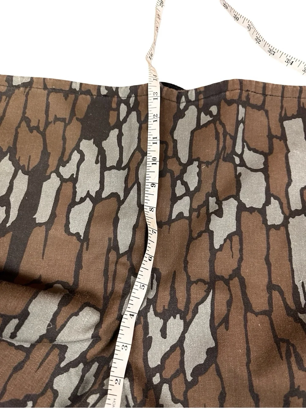 Vintage 80s/90s Chevrolet Camo Hunting Overpants Men’s SZ Large Deer Tree Bark